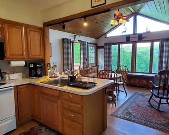 'Pleasant Brook Cottage' near Roxbury Village - Woods, Streams, Wi-fi, sleeps 6 - Roxbury - Kitchen