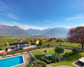 Bellavista II Panorama Ferienwohnung Mit Pool Og Dg - Colico - Vista exterior