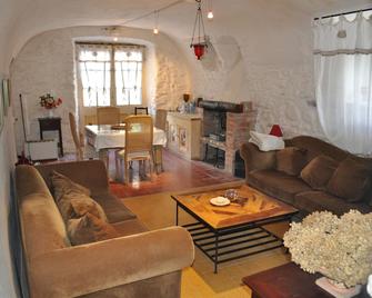 \'The Arches\' Lodging in house carractère eighteenth garden, pool - Chamborigaud - Sala de estar