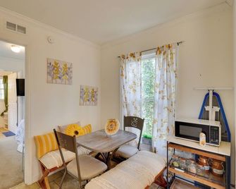 2 Mi to South Boston Speedway: Cozy Tiny Home! - South Boston - Jídelna