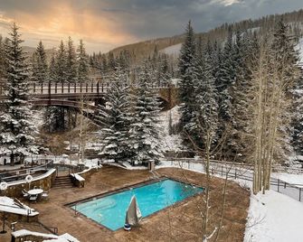 Ski-in/out, mountain view w/ fireplace, fast WiFi & shared pool/hot tubs/laundry - Vail - Piscine