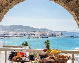 Yalos Hotel Sunset view Mykonos town private rooms - Mykonos - Balcone