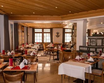 De France by Thermalhotels - Leukerbad - Restaurante