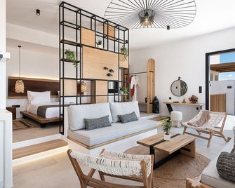 Athina Milos Suites - Adamantas - Living room