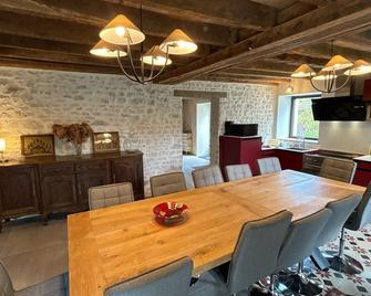 Maison familiale avec piscine privée chauffée, près de Pithiviers et Fontainebleau, à 1h30 de Paris - FR-1-590-438 - Puiseaux - Comedor