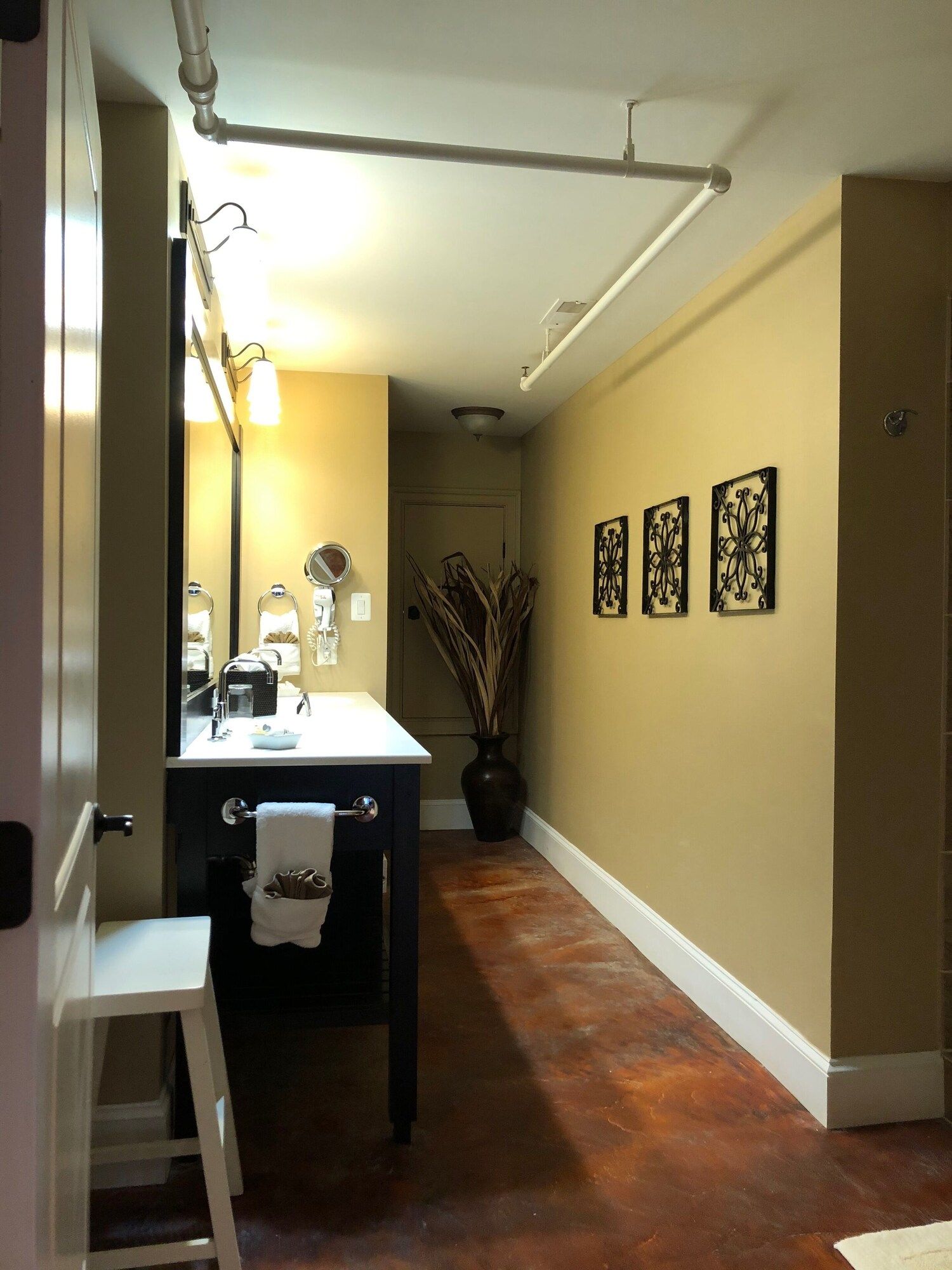 Bathroom view of Suites at 249