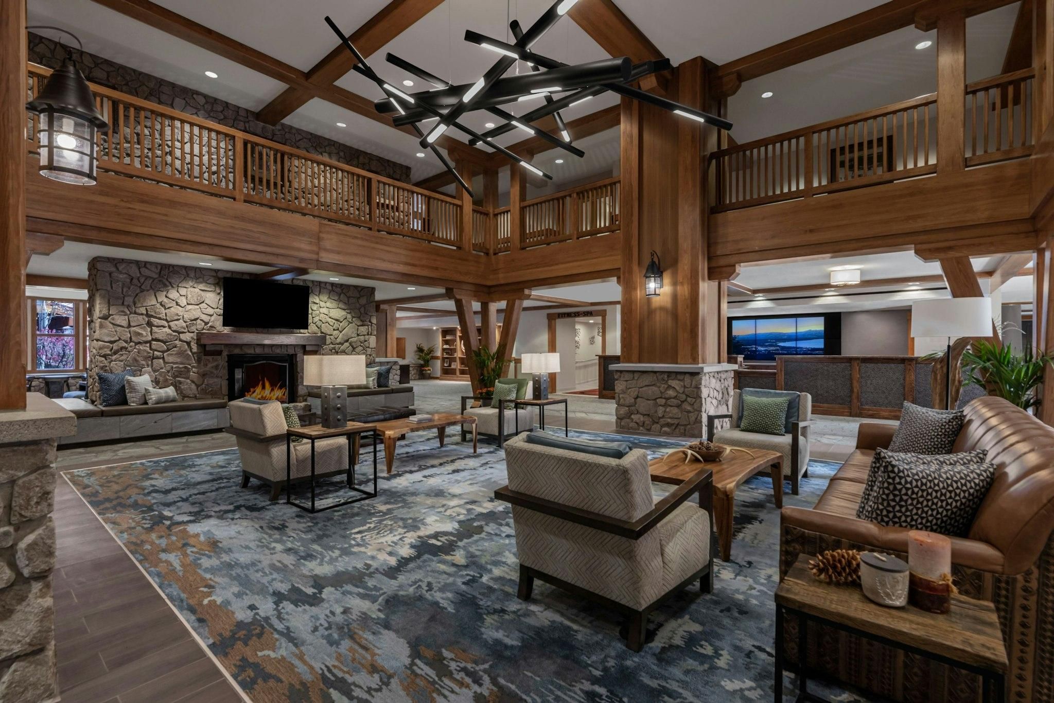 Grand Residence Club by Marriott, Lake Tahoe – 1 to 3 bedrooms & Pent - South Lake Tahoe - Lounge