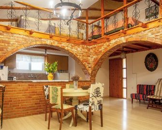 Kamera House - 10 min to Seitan Limania Beach - Sternes - Essbereich