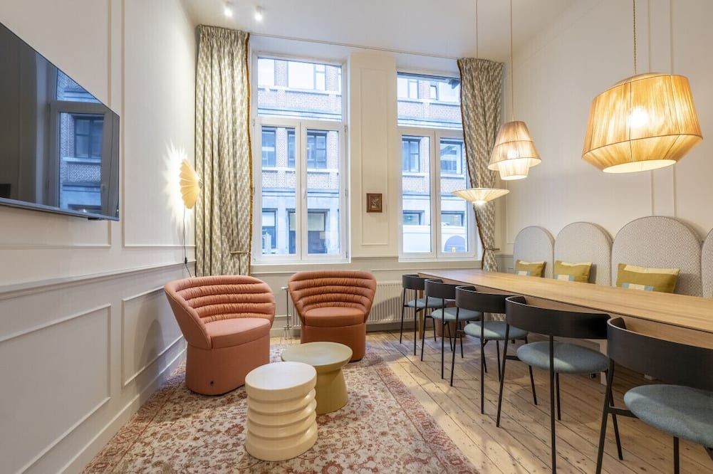 Shway - Le Lambermont - انتورب - غرفة معيشة