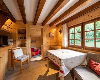 Chalet du Brey - Avec terrasse et jardin - Saint-Gervais-les-Bains - Salle à manger