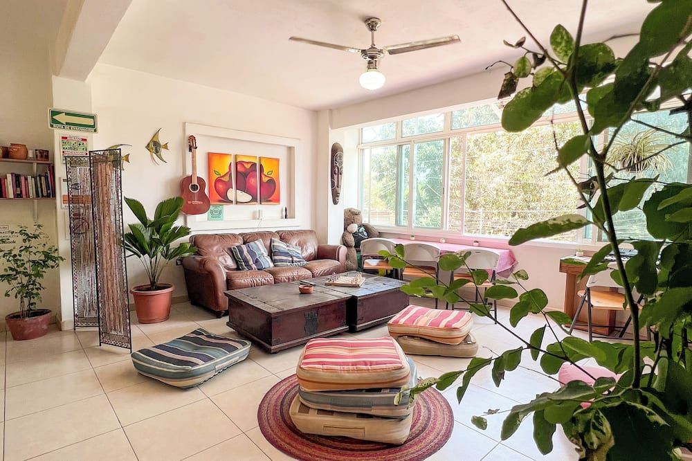 Ith Sayulita Amazing Surf Hostel - Sayulita - Wohnzimmer