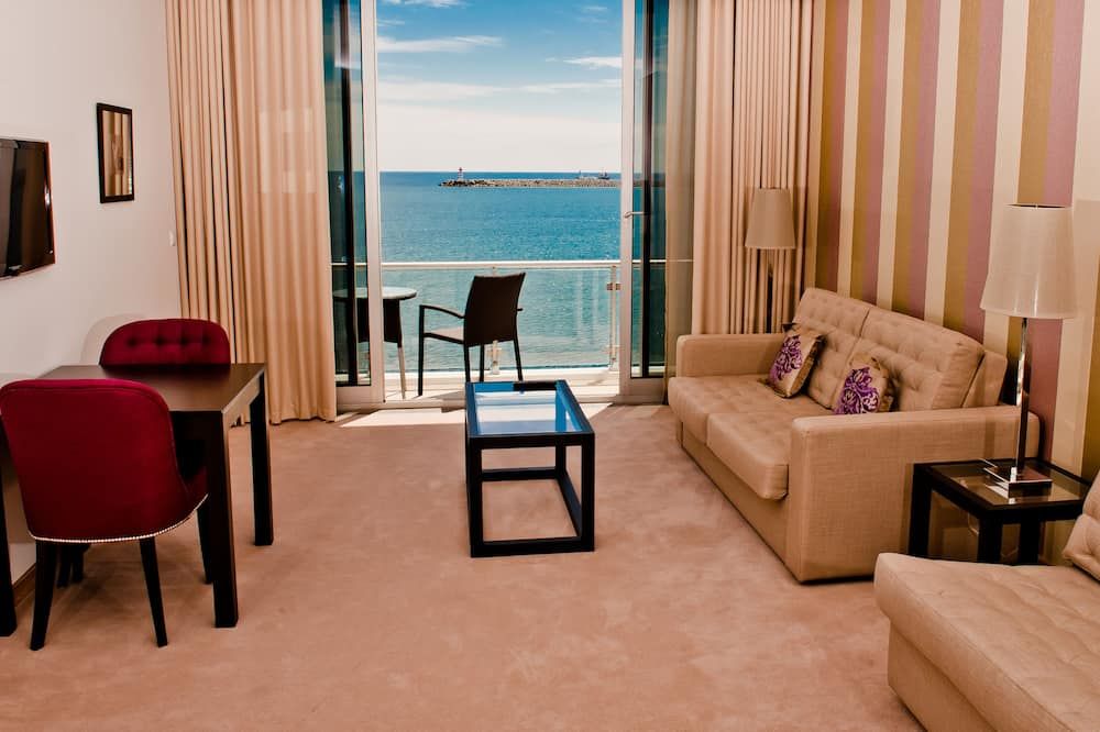 فندق أتلانتيدا مار - برايا دا فيكتوريا - غرفة معيشة
