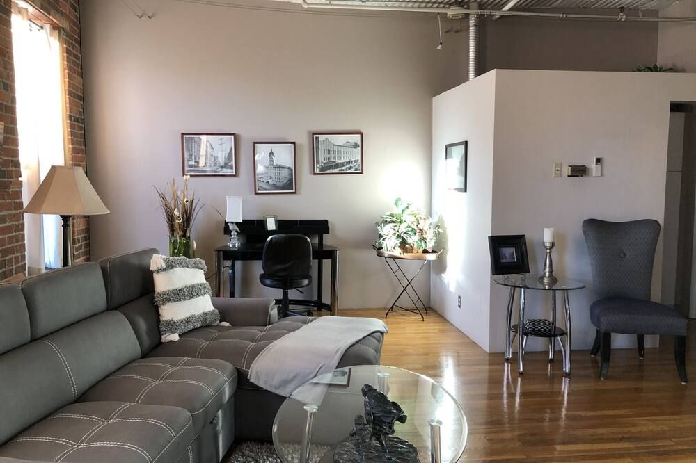 Exceptional-Affordable Downtown Denver Loft! - Denver - Living room