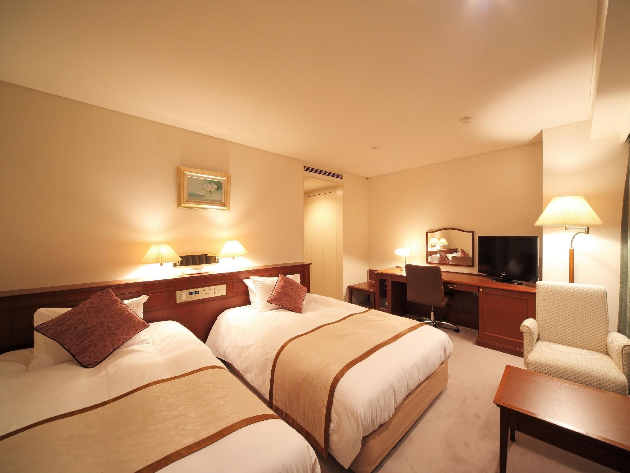 Hotel Harvest In Yonago - יונאגו - חדר שינה