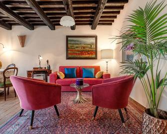 Borgodoro - Natural Luxury Bio Farm - Magliano Sabina - Living room