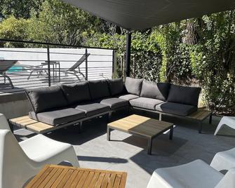 Villa with pool - sea, ideal families / Villa with pool - sea, ideal families. - La Tranche-sur-Mer - Patio