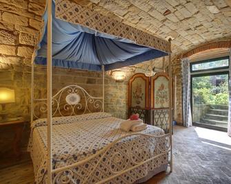 Private Villa with WIFI, private pool, TV, panoramic view, parking, close to Greve In Chianti - Lucolena - Habitación