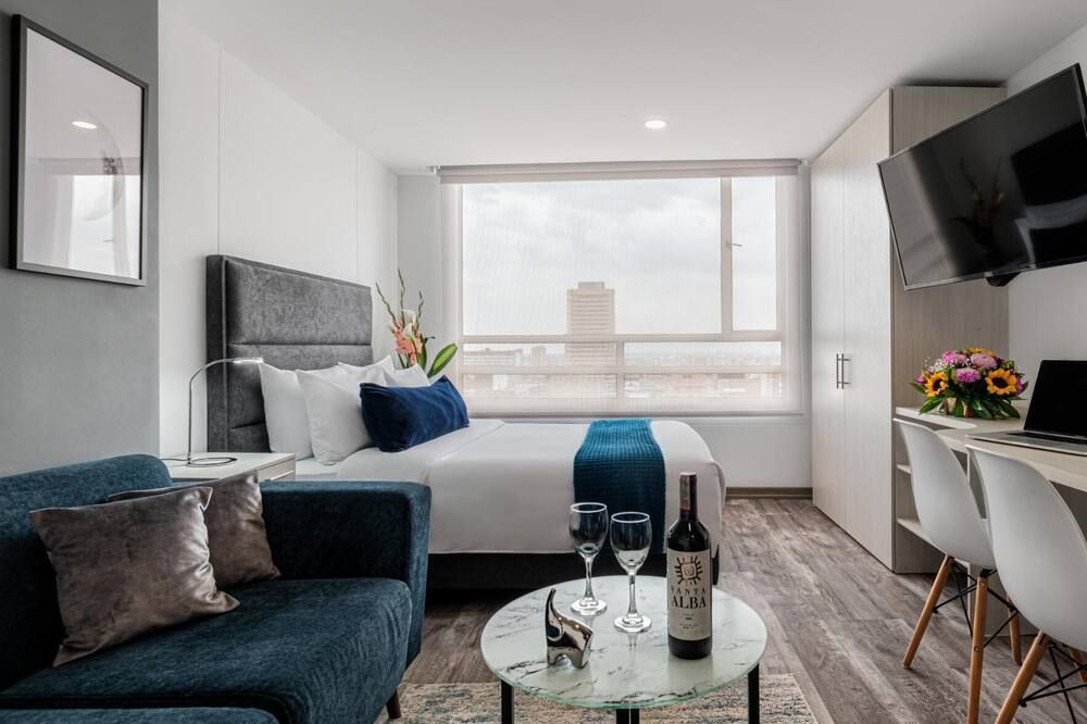 Torre Acqua Lofts - Downtown Bogota By Jalo - Bogotá - Schlafzimmer