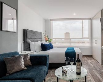 Torre Acqua Lofts - Downtown Bogota By Jalo - Bogotá - Schlafzimmer