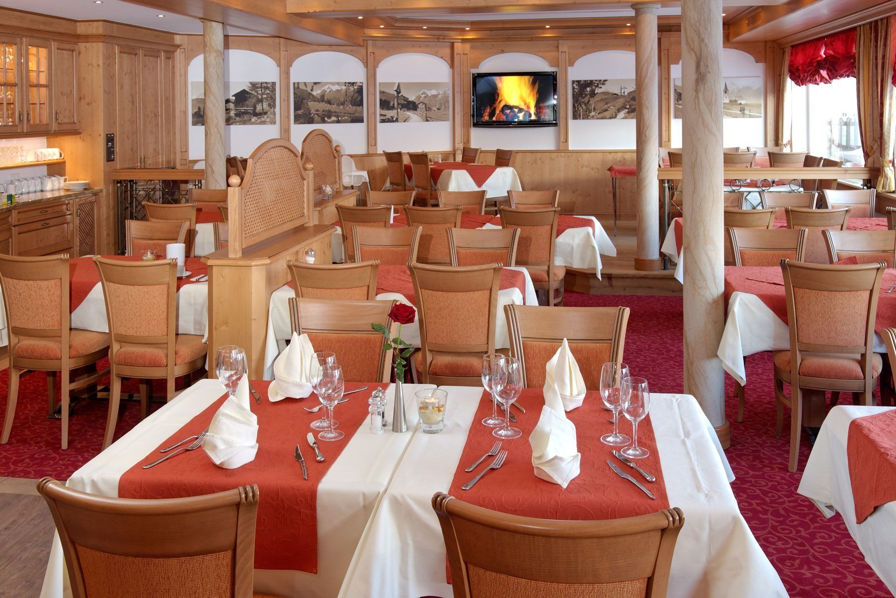 Family Hotel And Spa Desiree - Grächen - Ristorante