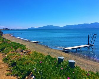 Beachfront Villa Aris - Thermisia - Beach