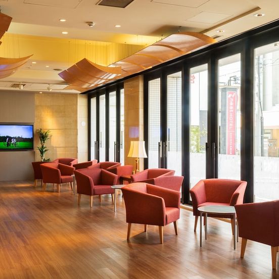 Lounge view of Nest Hotel Sapporo Odori