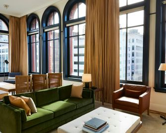 Shinola Hotel - Detroit - Oleskelutila
