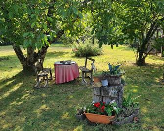Gîte Camaloth - Closeries du Golfe - Theix - Patio