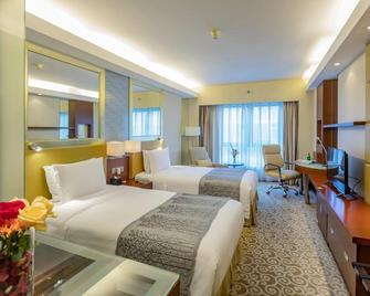 جو جي يي يوان هوتل - بكين - غرفة نوم