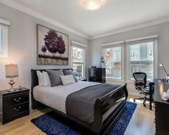 Plush Three Bedroom Private Getaway in the Heart of Nob Hill! - San Francisco - Phòng ngủ