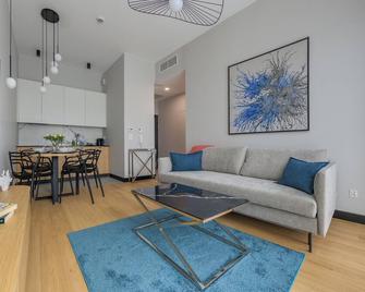 Apartament Nad Zatoką Deluxe - Olsztyn (Warminsko-Mazurskie) - Sala de estar