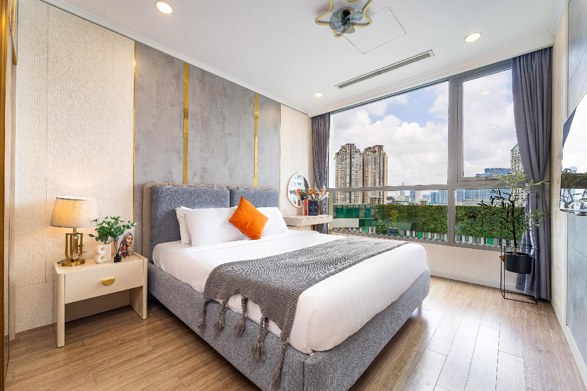 Landmark 81 And Vinhomes - Les Trifo Residences - הו צ'י מין סיטי - סלון