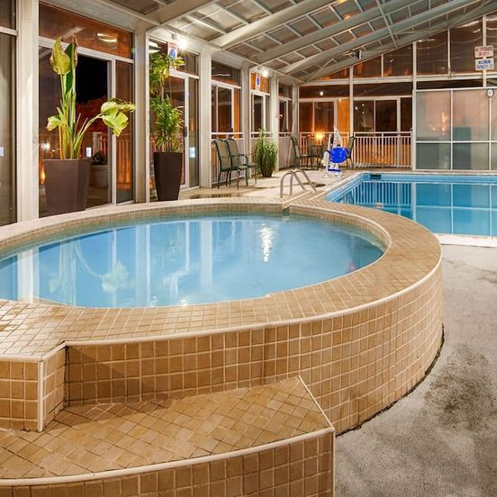 Pool view of Sandcastle Resort