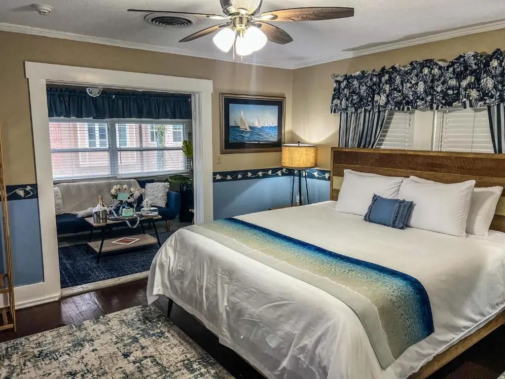 بيتش درايف إن - سانت بيترسبورغ - غرفة نوم