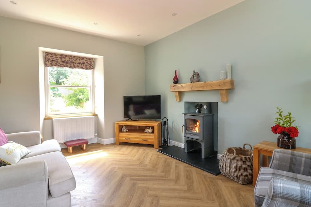 ASHLEA, pet friendly, with open fire in Lauder - Lauder - Huiskamer