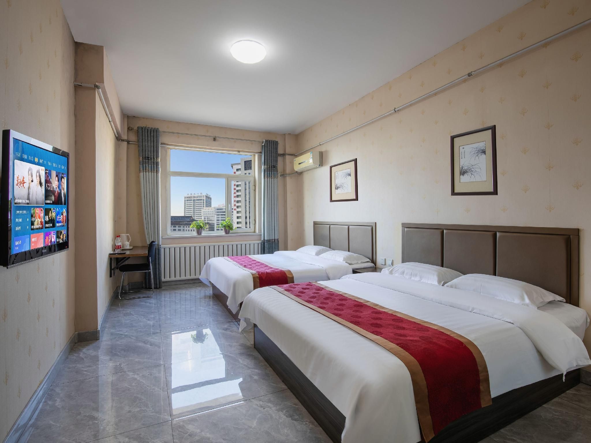 Langman Xiaowu Apartment Hotel - هاربين - غرفة نوم