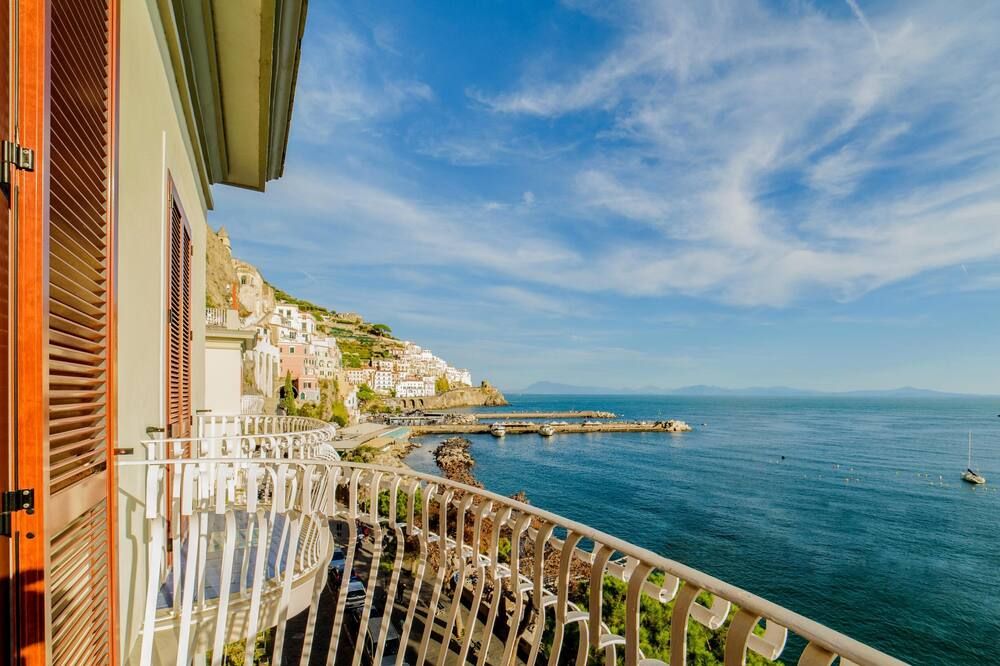 Hotel La Bussola - אמלפי - מרפסת