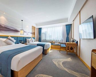Yuncheng Shuiyun Jinze Hotel - Yuncheng - Bedroom