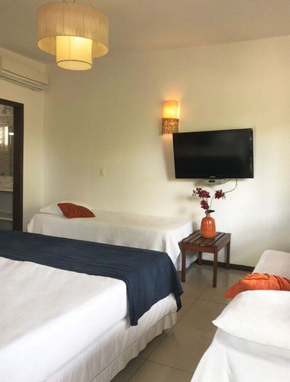 Pousada Maxitalia Beach - ז'יז'וקה דה ז'ריקואקוארה - חדר שינה