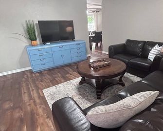 The House with the Blue Door - Norman - Living room