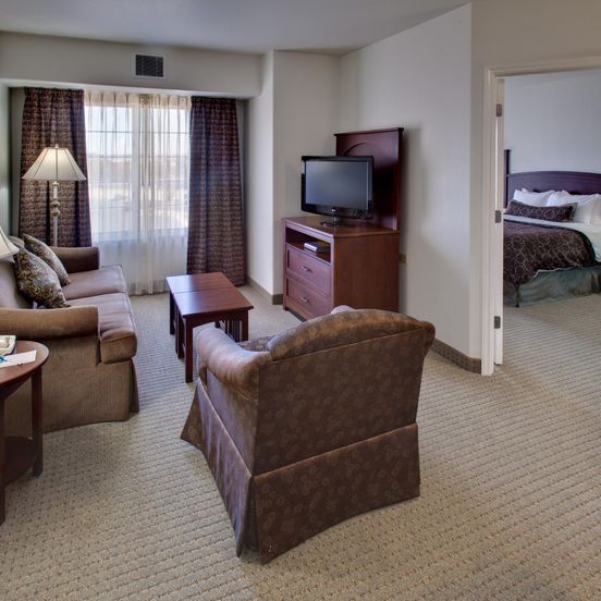 Living room view of Staybridge Suites Rockford