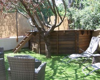 Ecological Wooden House - Above Ground Pool Wood - Garden Terrace 8 People Max - Saint-Aygulf - Patio