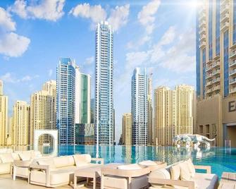 Luxury Address Res Dubaimarina Studio1 Frank&frank - Dubái - Piscina