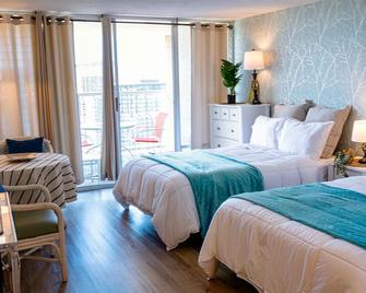 Ocean View Studio at Island Colony 3915 by HOC realty - Honolulu - Schlafzimmer