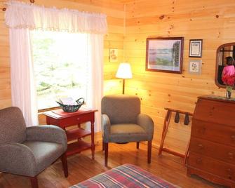 Rustic Cabin Rental near the Saranac Chain of Lakes, New York - Saranac Lake - Living room