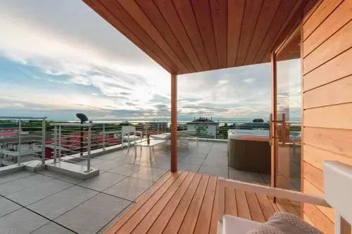 Soleis Sea View Spa Apartment - Lignano Sabbiadoro - Balcon
