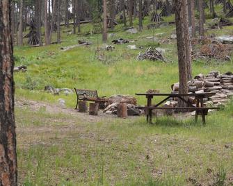 Elk Haven Vacation Cabins - Custer - Patio