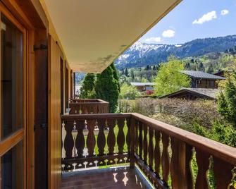 Appartement Beauregard 1 - Happy Rentals - Les Houches - Balcón