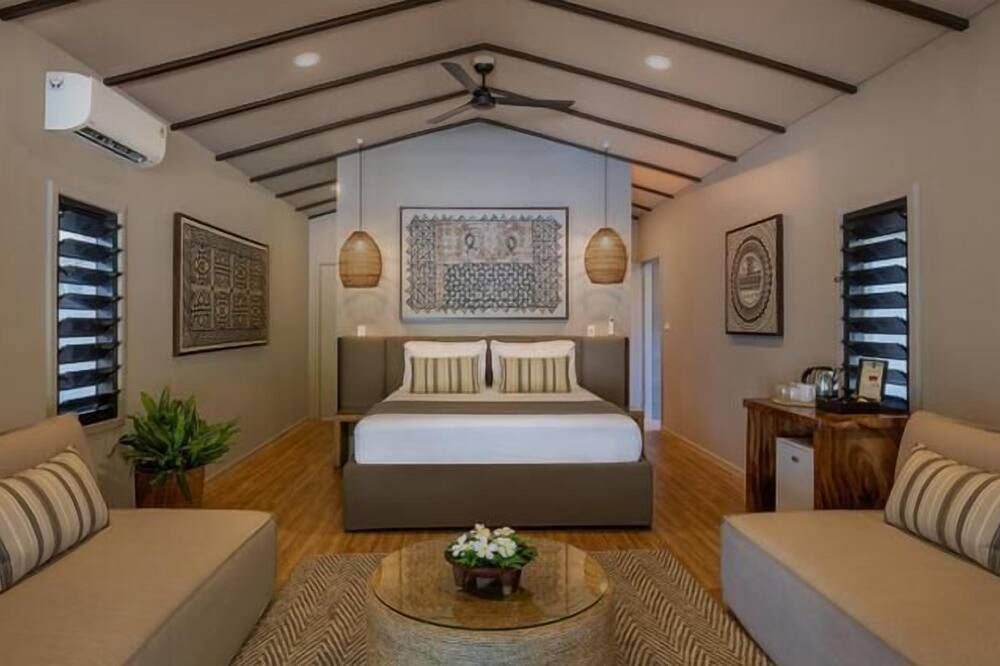 مانتاراي أيلاند ريزورت - Nanuya Balavu Island - غرفة نوم