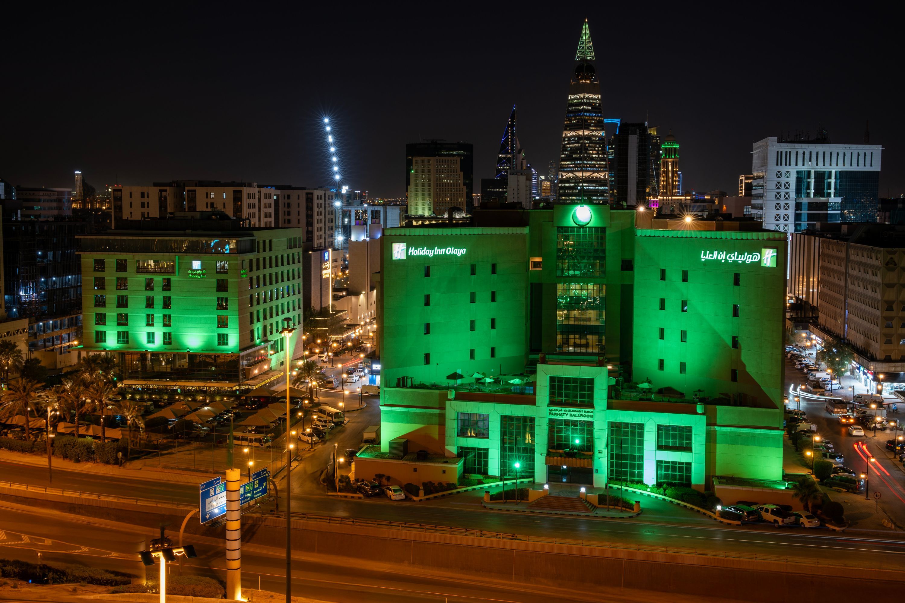 هوليداي إن الرياض العليا، أحد الفنادق من مجموعة فنادق إنتركونتيننتال - الرياض - مبنى